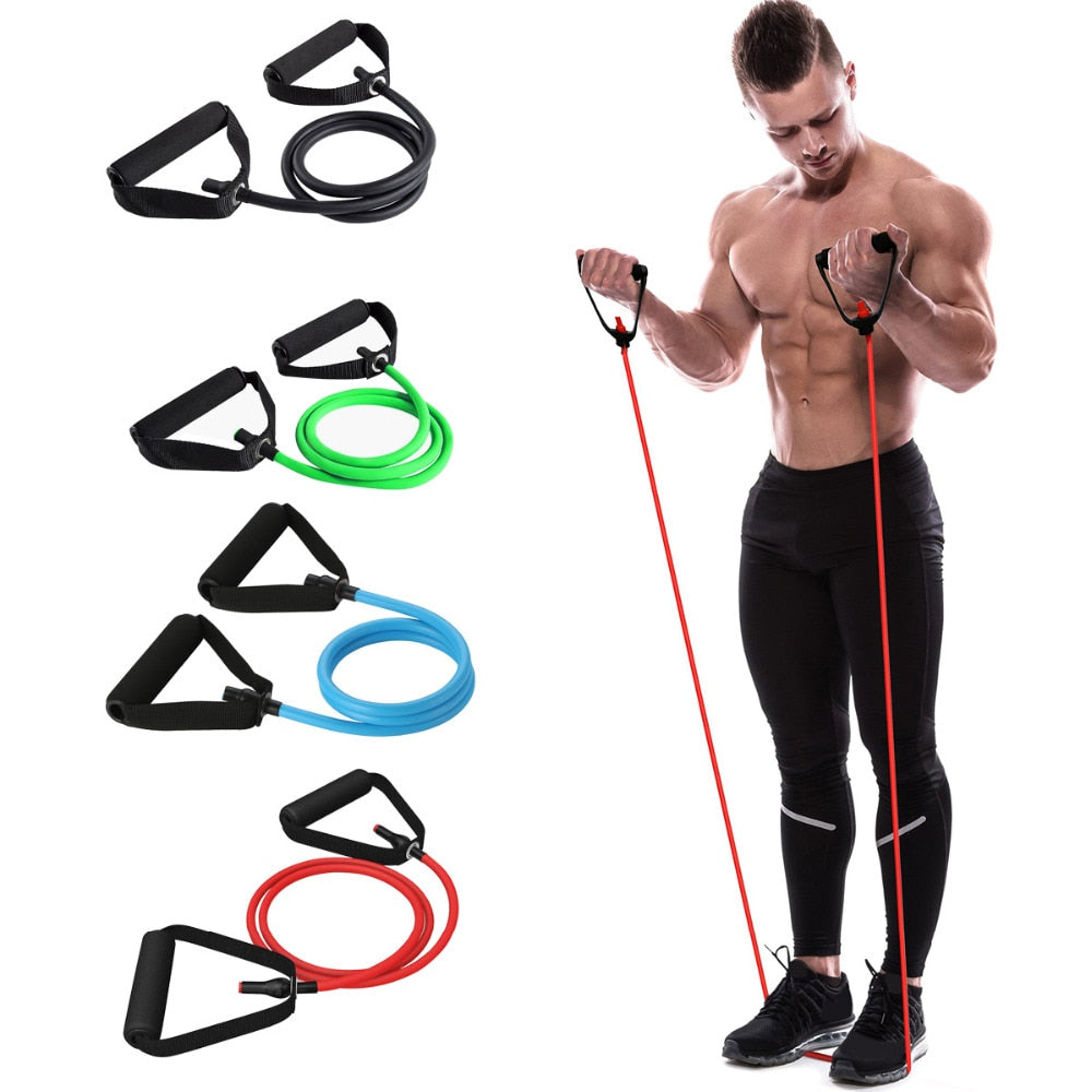 IMUXYUQ Yoga Resistance Bands, Elastic sit up Rope Resistance Bands  Exercise Equipment for Home Workout Equipment for Women Workout Equipment  for