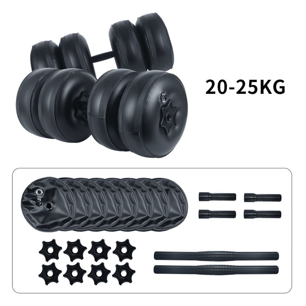 Travel Water Filled Dumbbells