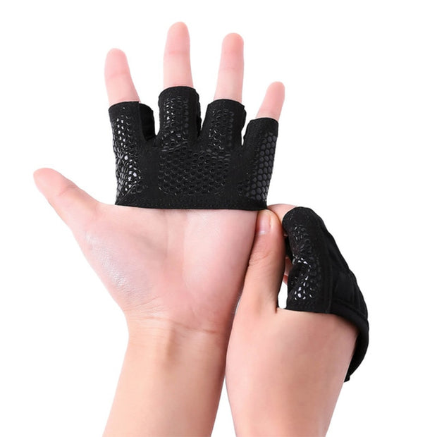 Unisex Gym Half Finger Gloves