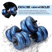 Travel Water Filled Dumbbells